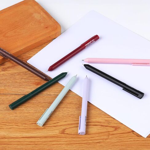 RIANCY colored gel pens, 18 pack coloring pastel gel pen 0.5mm retractable fine point pens smooth writting ink pen for school office students stationery supplies in Saudi Arabia