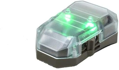 Gen 4 IR + Visible LED IFF Helmet Strobe (Tan Body, Green LED) in Saudi Arabia