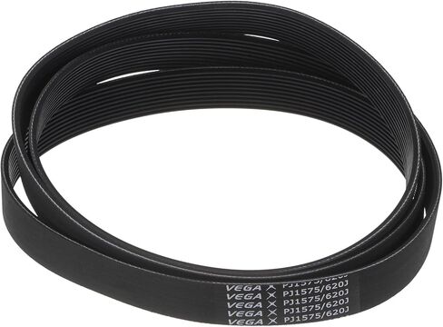 uxcell 610J10 PJ V-Ribbed Belt 10 Ribs 61" Length x 0.92" Width x 0.14" Height, EPDM Poly V Belt, Multi Wedge Micro V Serpentine Belt in Saudi Arabia