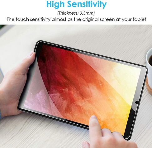 【2-PACK】DETUOSI Screen Protector for Lenovo Tab M8 4th Gen 2023 (TB-300FU), Smart Tab M8 LTE 3rd Gen 2022 (TB-8506FS), Tab M8 FHD 2nd Gen 2020 (TB-8705F), Tab M8 HD 1st Gen 2019 (TB-8505F) Glass Film in Saudi Arabia