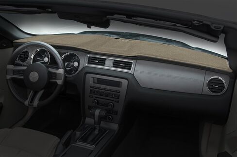 أغطية لوحة القيادة Coverking Custom Fit لموديلات مختارة من Jeep Grand Cherokee - سجاد بولي (أسود) in Kuwait
