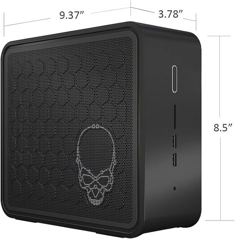 كمبيوتر مكتبي للأعمال Intel NUC 9، كور i5-9300H، ذاكرة الوصول العشوائي DDR4 سعة 16 جيجابايت، 1 تيرابايت PCIe SSD، Thunderbolts، HDMI، RJ-45، قارئ بطاقة SD، واي فاي 6، ويندوز 11 برو، أسود in Saudi Arabia