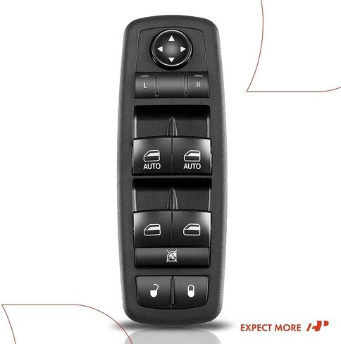A-Premium Master Power Window Switch Compatible with Chrysler 300 2015-2022, Pacifica 2017-2022 & Dodge Charger 2015-2021, Front Left Driver Side, Replace# 68262253AA in Saudi Arabia