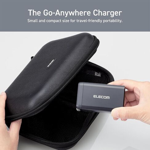 كتلة شاحن حائط USB C بقدرة 120 وات من ELECOM، 3 منافذ متعددة GaN II Smart PD، شحن فائق السرعة، محول طاقة مدمج لأجهزة متعددة، أجهزة الكمبيوتر المحمولة، الأجهزة اللوحية، iPhone، iPad، ساعة، مكبرات الصوت، Airpods - أسود in Saudi Arabia