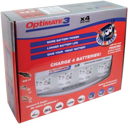 Optimate 3, TM-431, 7-Step 12V 0.8A Sealed Battery Saving Charger & maintainer in Saudi Arabia