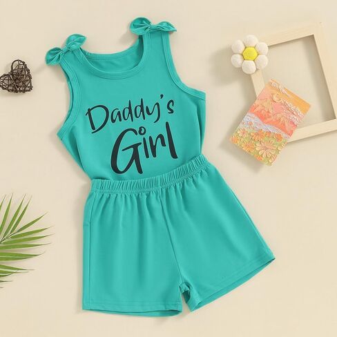 Thorn Tree Toddler Girl Shorts Set Summer Times Sleeveless T-Shirt Watermelon/Floral Shorts Little Girls Outfits Clothes in Saudi Arabia