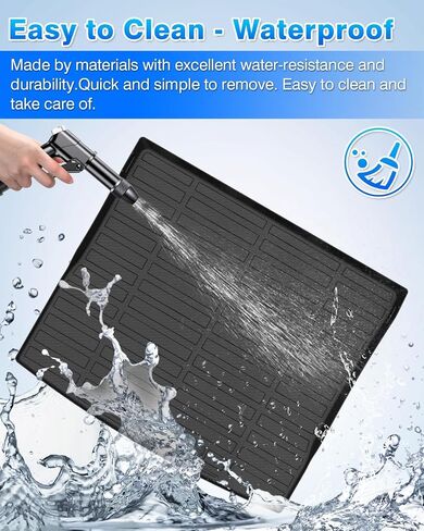 Cartist Cargo Liner Compatible with Audi Q3 2019-2023 2024 Accessories All Weather Trunk Mat for Q3 Carpet Protection TPE Heavy Duty in Saudi Arabia