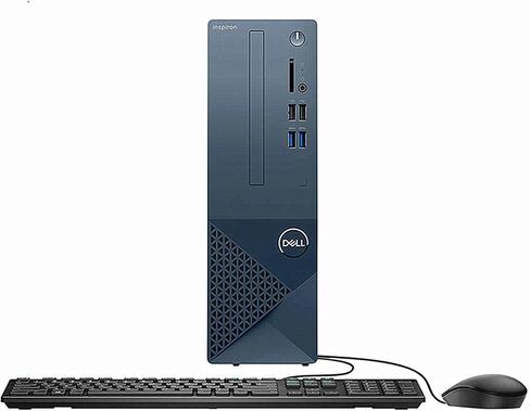 كمبيوتر مكتبي Dell Inspiron 3020 i5 الأحدث، Intel i5 13400 (Beats Intel i7 12700)، ذاكرة الوصول العشوائي 64 جيجابايت، 1 تيرابايت PCIe SSD، HDMI، DisplayPort، RJ45، لوحة مفاتيح وماوس سلكي، واي فاي، بلوتوث، Windows 11 Pro، أزرق in Saudi Arabia