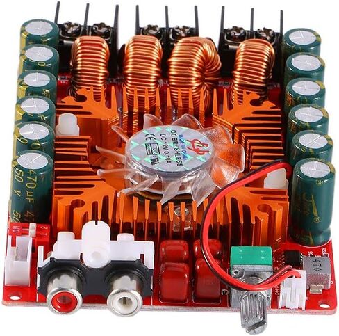YWBL-WH TDA7498E Amplifier Board,160W+160W High Power Dual Channel Audio Stereo Power Amplifier Board Module, Electronic Components in Saudi Arabia