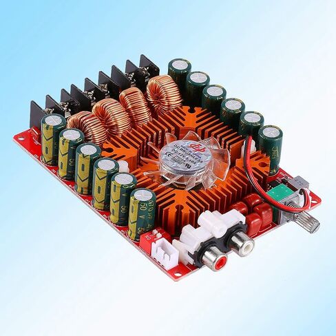 YWBL-WH TDA7498E Amplifier Board,160W+160W High Power Dual Channel Audio Stereo Power Amplifier Board Module, Electronic Components in Saudi Arabia