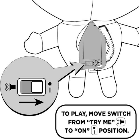 الغناء 2: لعبة روزيتا الغنائية المحشوة - لعبة تفاعلية محبوبة - بطول 25.4 سم in Kuwait