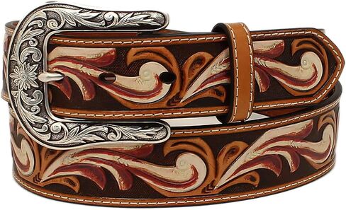 ARIAT Ladies Belt 1-1/2 Floral Embossed in Saudi Arabia