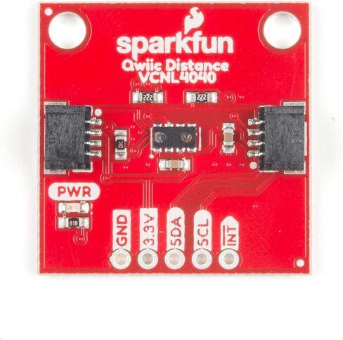 اندلاع مستشعر القرب SparkFun - 20 سم، VCNL4040 (Qwiic) وجود الأشعة تحت الحمراء ومستشعر الإضاءة المحيطة باستخدام VCNL4040، وحدات متكاملة مختلفة، جهد التشغيل: 3.3 فولت in Saudi Arabia