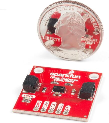اندلاع مستشعر القرب SparkFun - 20 سم، VCNL4040 (Qwiic) وجود الأشعة تحت الحمراء ومستشعر الإضاءة المحيطة باستخدام VCNL4040، وحدات متكاملة مختلفة، جهد التشغيل: 3.3 فولت in Saudi Arabia