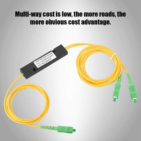 مقسم الألياف الضوئية، كابل ضوئي أحادي الوضع SC APC 1X2 PLC، مقسم SC/UPC PCL in Saudi Arabia