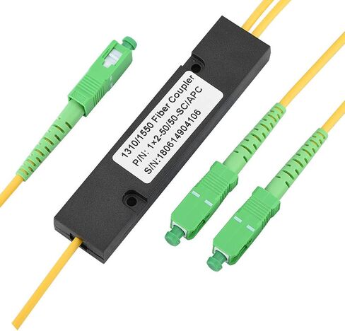 مقسم الألياف الضوئية، كابل ضوئي أحادي الوضع SC APC 1X2 PLC، مقسم SC/UPC PCL in Saudi Arabia