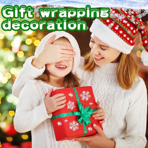 Yexiya 1040 Pcs Christmas Envelope Seal Sticker Glitter Snowflake Sticker Label Christmas Sticker Xmas Snowflake Dot Envelope Sticker Seal for Christmas Card Envelope Box Decoration(Silver, 20 Sheets) in Saudi Arabia