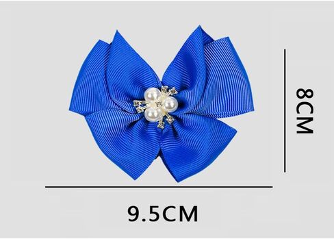 Removable Shoe Buckles Women Pearl Bow Shoe Clips Decorative Shoes Accessories for Wedding party in Saudi Arabia