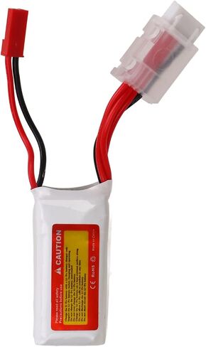 Yosoo RC بطارية ليبو، 11.1 فولت 70C معدل التفريغ 3S JST موصل قابس طاقة 350 مللي أمبير في الساعة لمركبات التحكم عن بعد in Saudi Arabia