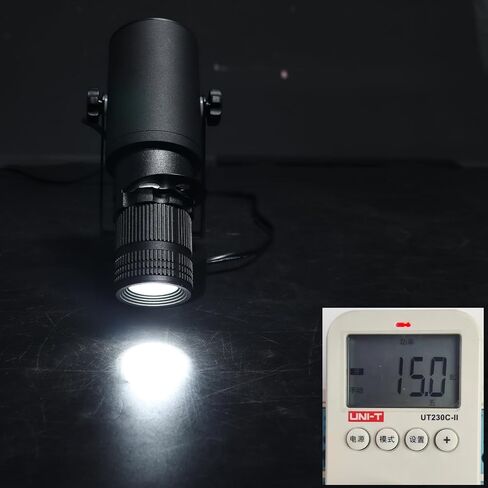 ضوء Pinspot، مصباح كرة ديسكو التركيز اليدوي Czgor، 15 وات ضوء LED أبيض بارد، تعليق السقف مع جهاز التحكم عن بعد، إضاءة مسرح ساطعة لمرآة الكرة DJ Disco Party Club Bar Wedding in Kuwait