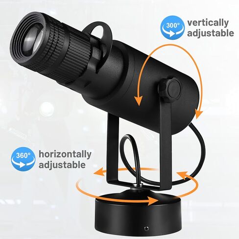 ضوء Pinspot، مصباح كرة ديسكو التركيز اليدوي Czgor، 15 وات ضوء LED أبيض بارد، تعليق السقف مع جهاز التحكم عن بعد، إضاءة مسرح ساطعة لمرآة الكرة DJ Disco Party Club Bar Wedding in Kuwait