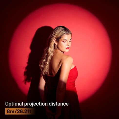 ضوء Pinspot، مصباح كرة ديسكو التركيز اليدوي Czgor، 15 وات ضوء LED أبيض بارد، تعليق السقف مع جهاز التحكم عن بعد، إضاءة مسرح ساطعة لمرآة الكرة DJ Disco Party Club Bar Wedding in Kuwait