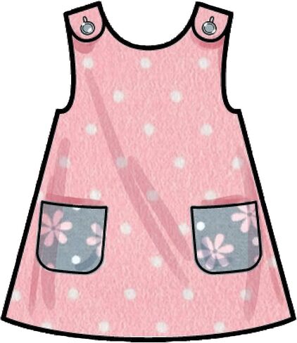 Simplicity Toddlers' Dress, Tent Top and Pull-On Shorts Sewing Pattern Kit, Code S9318, Sizes 1-2-3-4, Multicolor in Saudi Arabia