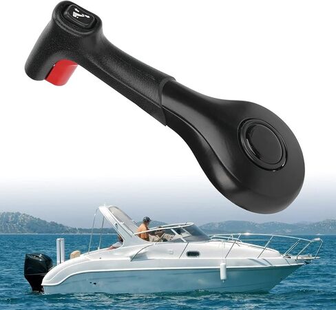 Tbest Mariner Power Trim and Tilt Handle، Trim Tilt Handle Remote Control Box Throttle Shift Lever 881148T03 مناسب لسلسلة Mariner Side Mount 3000/4000 in Kuwait