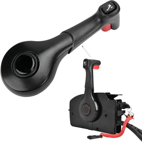 Tbest Mariner Power Trim and Tilt Handle، Trim Tilt Handle Remote Control Box Throttle Shift Lever 881148T03 مناسب لسلسلة Mariner Side Mount 3000/4000 in Kuwait