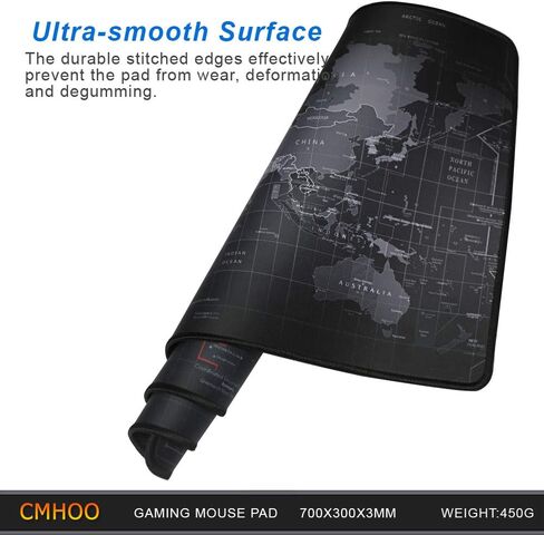 Large Mouse Pad Gaming & Professional Computer Extra Large Mouse Pad/Mat 27.5IN (70 * 30 chunse Black) in Saudi Arabia