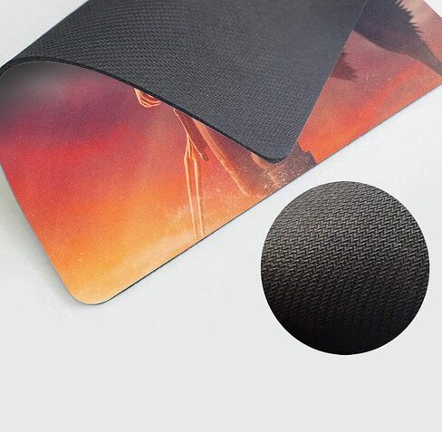 Baby Yoda Mouse Pad, Rectangular Non-Slip Rubber Mouse Pad, Used for Office Work and Home Gaming Mouse Pad, 9.5“ x 7.9" x 0.1“ in Saudi Arabia