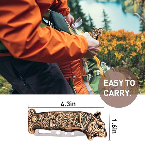 ولاعة شعلة النمر الرائعة مع لهب نفاث مقاوم للرياح، ولاعة غاز البيوتان القابلة لإعادة الملء للشموع، والسفر، والتخييم، والهواء الطلق، ولاعة رائعة مع صندوق هدايا للرجال in Kuwait