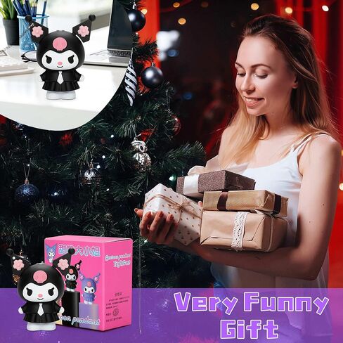 لهب ولاعات لطيفة - ولاعة قلادة أنيمي ثلاثية الأبعاد Kawaii قابلة للتكرار ولاعة رائعة/شعلة للنساء (بدون غاز) in Kuwait