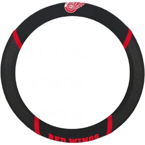 FANMATS 14792 Detroit Red Wings Embroidered Steering Wheel Cover 15"x15"
