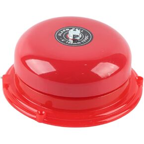 100db High Volume Electric Bell, 4 Inches Stainless Steel Fire Control Internal Strike Type Bell for Alarm Emergency Evacuation for School and Station 12V/24V/220V Optional (12V) in Saudi Arabia