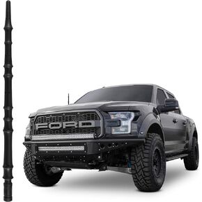 هوائي قصير 13 بوصة لسيارة Ford F150 F-150 2009-2024 2017-2024 F250 F350 Bronco Ford Pickup Trucks راديو بديل لملحقات Ford F150، على شكل خيزران in Kuwait