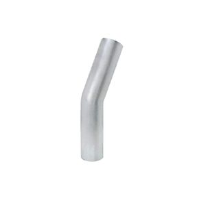 HPS AT20-300-CLR-3 6061 T6 Aluminum Elbow Pipe Tubing, 16 Gauge, 20 Degree Bend, 3" OD, 0.065" Wall Thickness, 3" Center Line Radius