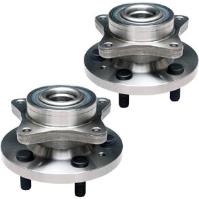 Front Wheel Hub and Bearing Assembly Left or Right Compatible with Land Rover LR3 LR4 Range Rover Sport AUQDD 515067 x2 (Pair) [ 5 Lug ]