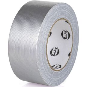Black Duct Tape Heavy Duty - Upgraded to 9-Mil Thickness, 2 Inches x 40 Yards, Bright Color, Waterproof, Easy to Tear - Great for DIY, Repairs, Industrial, Professional Use, Indoor & Outdoor Use