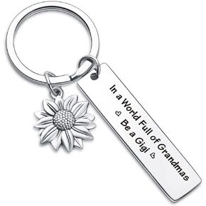 Gigi Appreciation Keychain Stepmom Keychain Grammy Jewelry Mom Jewelry Mothers Day Keychain