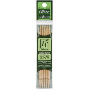 Clover Takumi Knitting Needles, No. 6 (4.0 mm)
