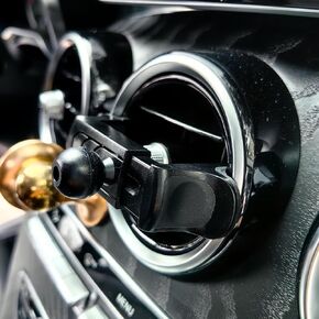 Air Vent Clip for Car Phone Holder Mount, Sturdy Vent Grip for Car Phone Holder&Wireless Car Charger with Circular Air Vents -Only Vent Clip for Replace/Upgrade