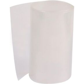 uxcell 3.3ft 103mm Flat 65mm Dia PVC Heat Shrink Tubing Clear for 18650 Battery