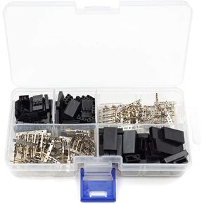 30 Sets Servo Plug Male Female Connector Crimp Pin Kit Compatible Futaba for Hitec Spektrum RC