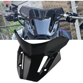 MT-09 FZ-09 Motorcycle Windshield Windscreen, Fit with Y-amaha MT09 FZ09 2021 2022 2023