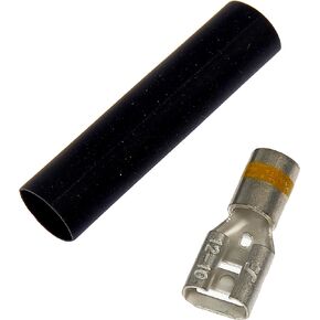 Dorman 95405 12-10 Gauge Female Disconnect .25 In., Yellow, 20 Pack Universal Fit