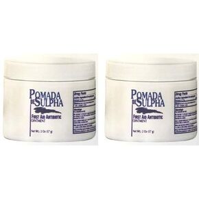 Pomada De Sulpha First Aid Antibiotic Ointment 2 oz. 2-Pack