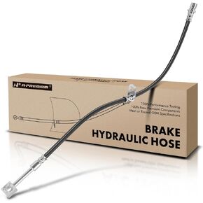 A-Premium Rear Driver or Passenger Brake Hydraulic Hose Compatible with Chevy Models - Camaro 2010 2011 2012 2013 2014 2015 - Replace# 23425472