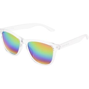 Body Glove Wave Keyhole Sunglasses, Clear, 50 mm
