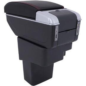 Armrest Center Console fits For Nissan Juke 2010 2011 2012 2013 2014 2015 Armrest Pad Black